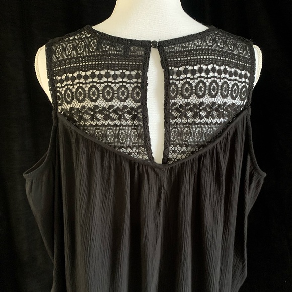 Black BOHO Top - Picture 7 of 10